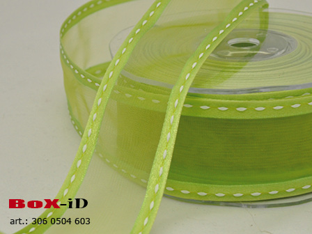 Stiched border 603 green 38mm X 20m